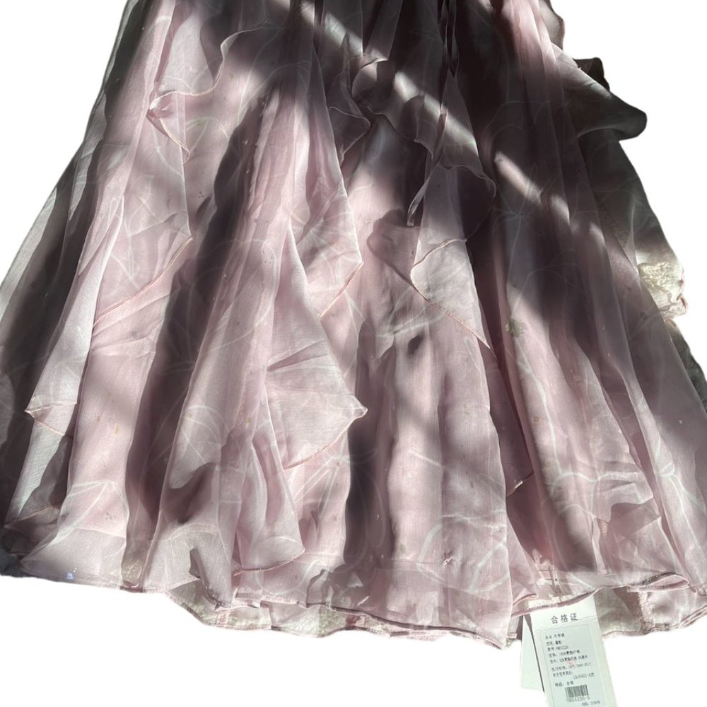 *NWT* Dreamy Purple Puff Sleeve Princess Dress Fits XS - Picture 5 of 8